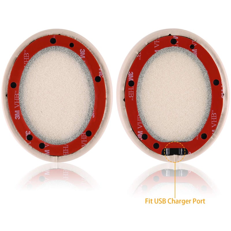 Jarmor Studio 2/3 Replacement Earpads, JARMOR Memory Foam Ear Cushion Pads Cover for Beats Studio 2.0 Wired/Wireless B0500 / B0501 & Studio 3.0 Over Ear Headphones by Dr. Dre ONLY (Rose Gold) - Image 3